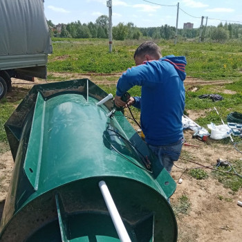 Скважина на воду в поселке Хомутово