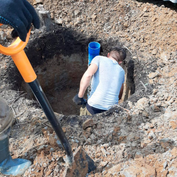 Бурение и обустройство скважины в п. Загорянский
