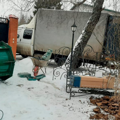 Скважина на воду в д. Хаустово