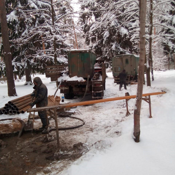 Бурение скважины в пос. Малаховка