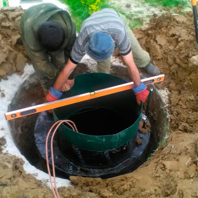Обустройство скважины в д. Поповка