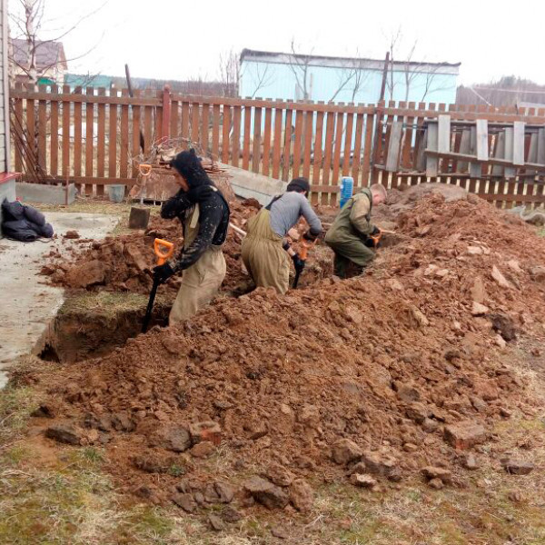Обустройство песчаной скважины в с. Самойлово