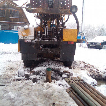 Бурение скважины в СНТ Солнечная Поляна