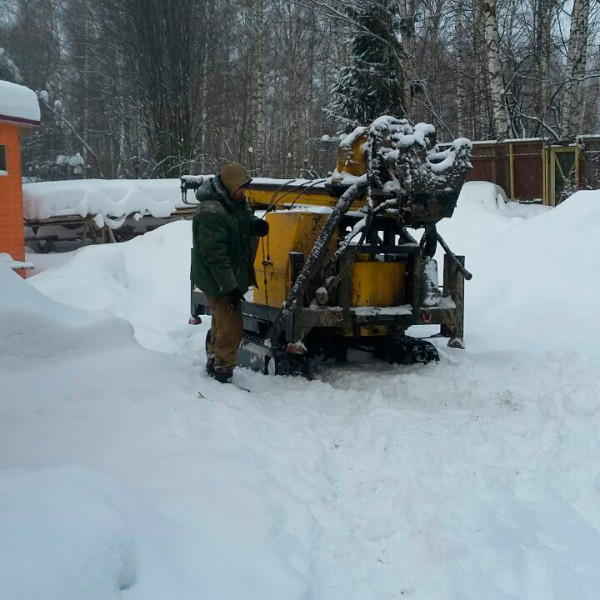 Бурение скважины в д. Васютино