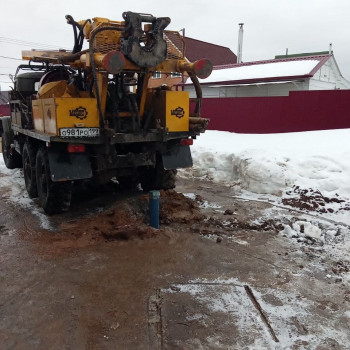 Бурение скважины на воду в д. Дубининское Бурение скважины на воду в д. Дубининское