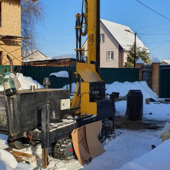 Бурение малогабаритной установкой в СНТ Гермес