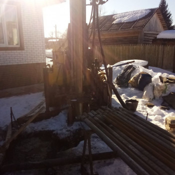 Скважина на воду под ключ в д. Глебово Скважина на воду под ключ в д. Глебово