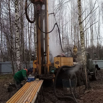 Бурение скважины на воду в поселке Первомайское