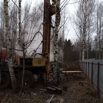 Бурение скважины на воду в поселке Первомайское