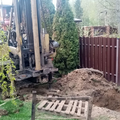 Бурение и обустройство скважины в Рузе