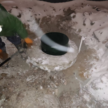 Бурение скважины на воду в д. Крекшино
