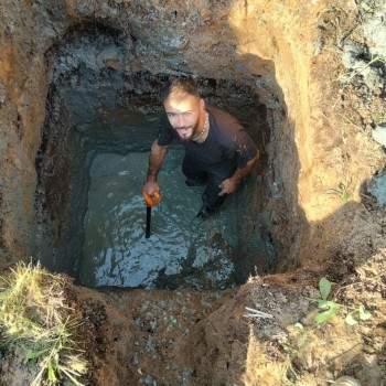 Монтаж септика под ключ в СНТ Озёрный