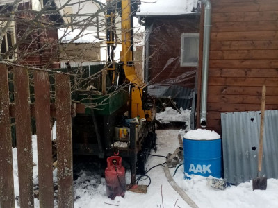 Бурение малогабаритной установкой в Талдоме