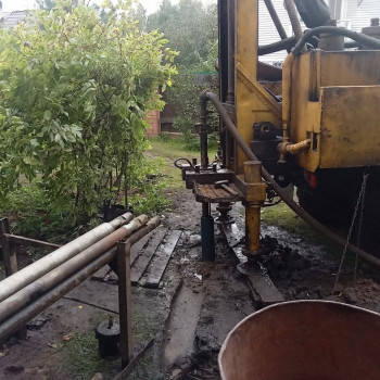 Скважина на воду в Чероноголовке Скважина на воду в Чероноголовке