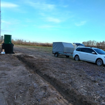 Монтаж септика под ключ в КП Якушево