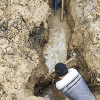 Бурение скважины на воду в п. Зеленоградский